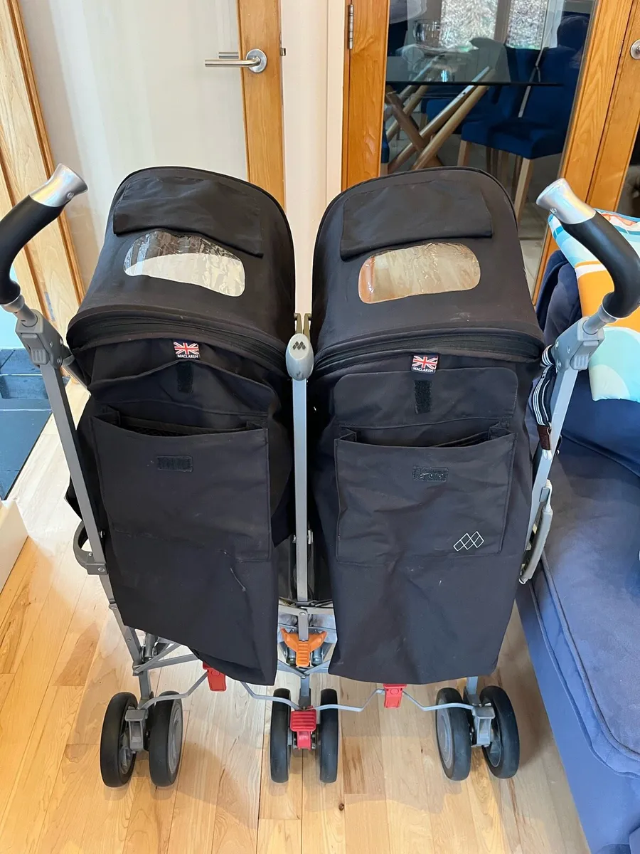 MACLAREN DOUBLE BUGGY - Image 2