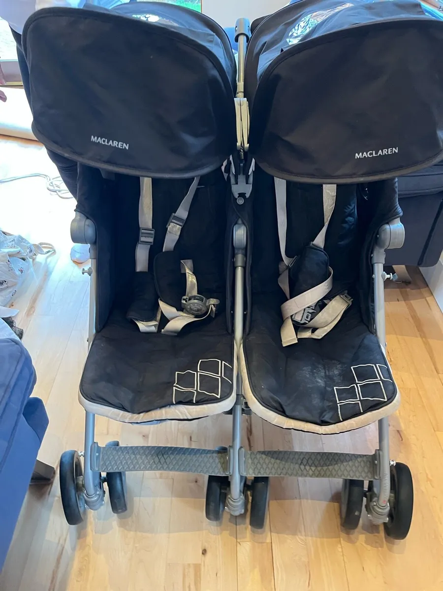 MACLAREN DOUBLE BUGGY - Image 3