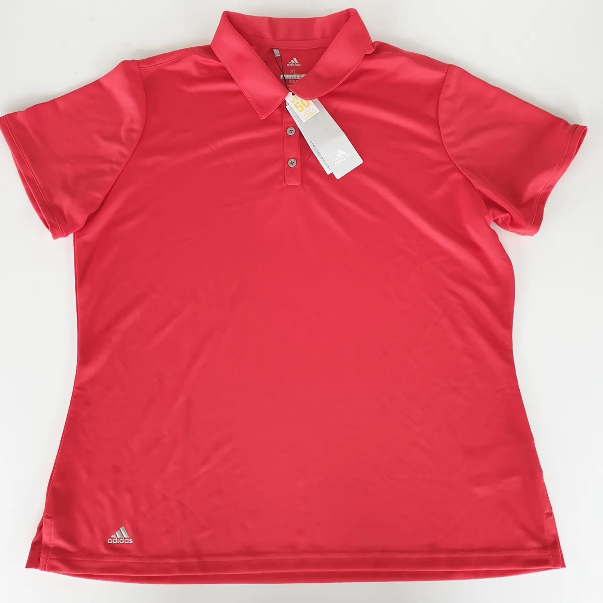 NEW Adidas womens golf polo shirt UPF 50 XL - Image 2