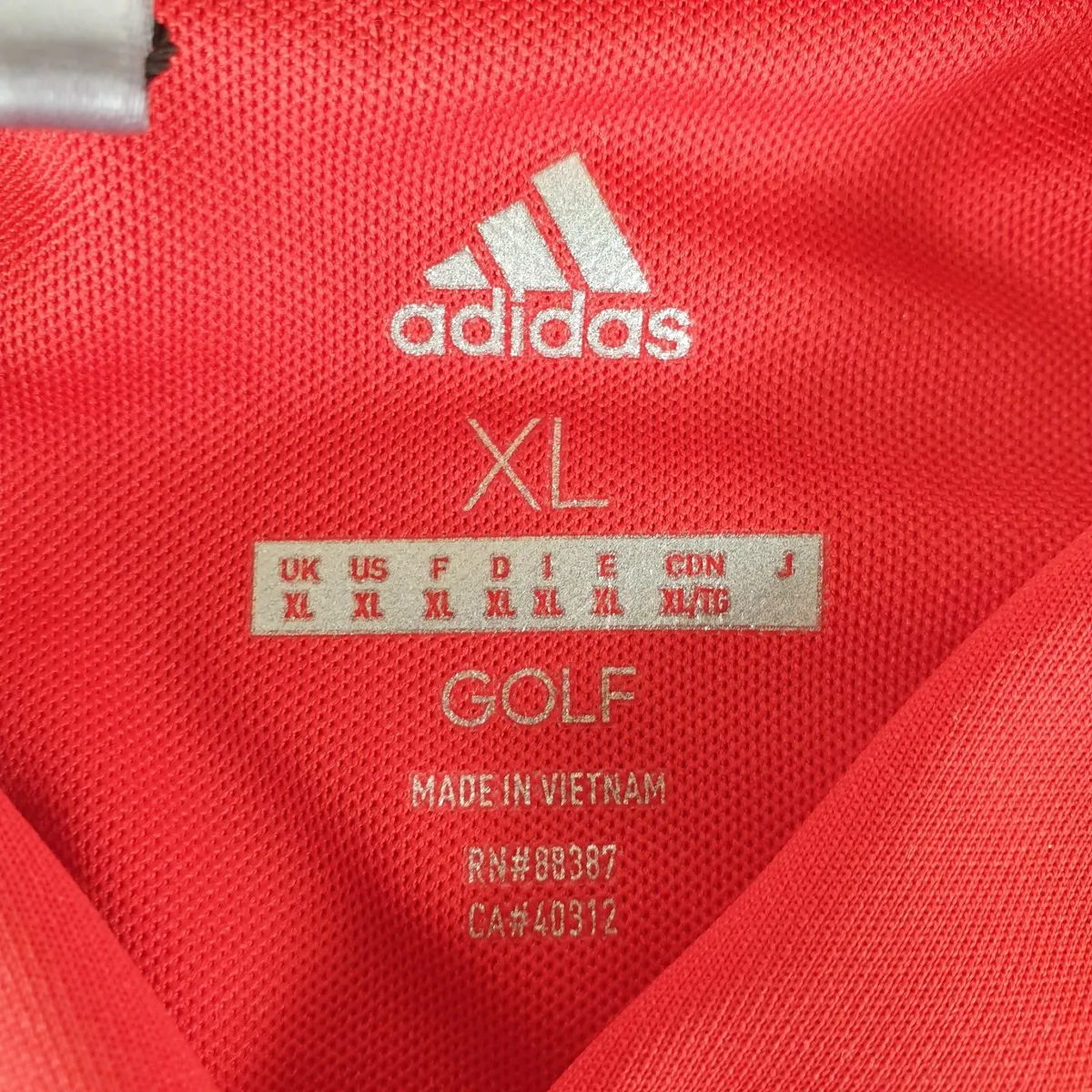 NEW Adidas womens golf polo shirt UPF 50 XL - Image 4