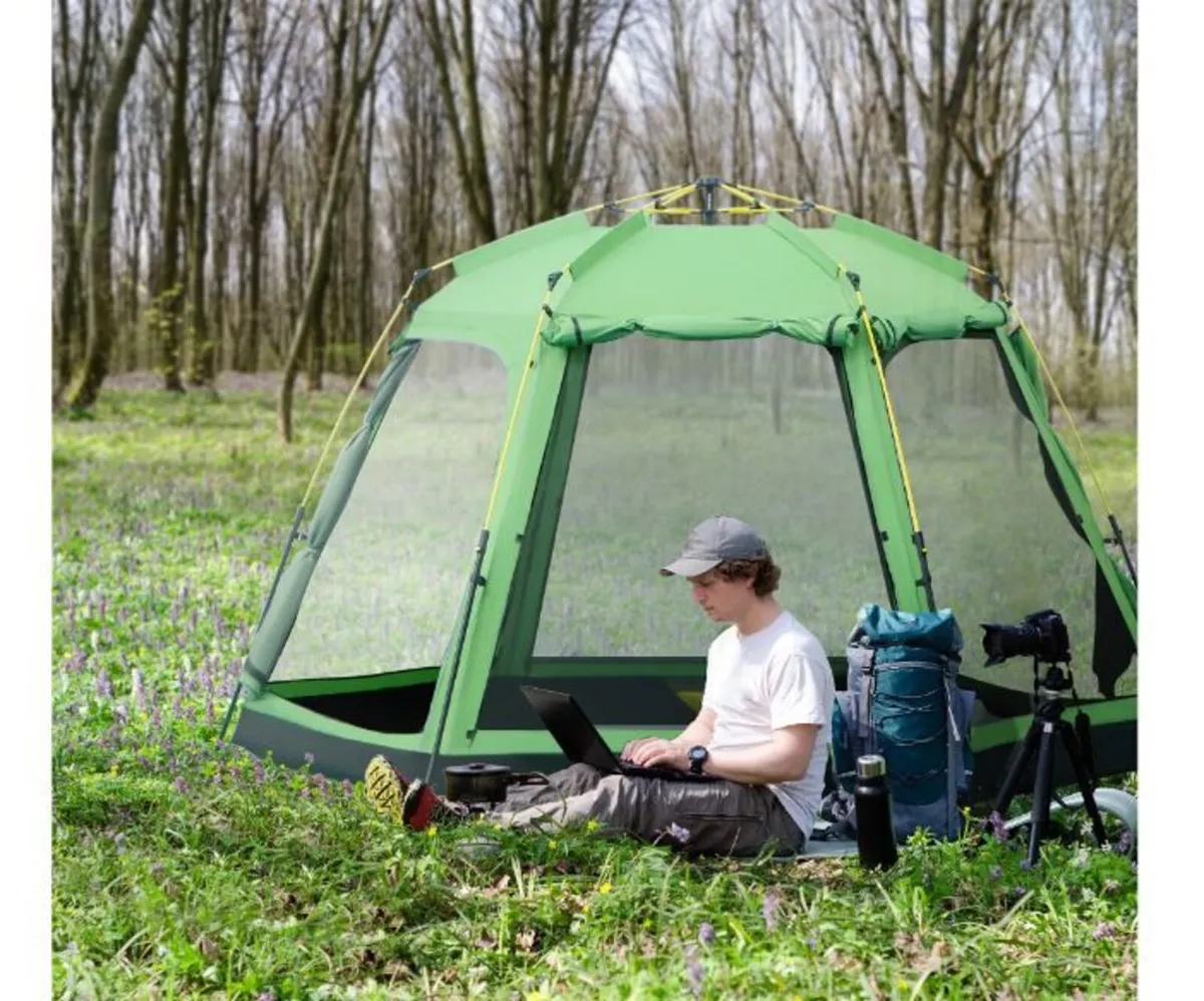 6 Person Pop Up Camping Tent - Image 3
