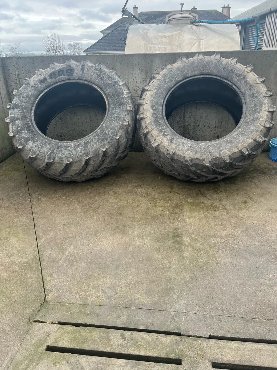 Set of 650/65/38 Trelleborg tyres for sale - Image 1