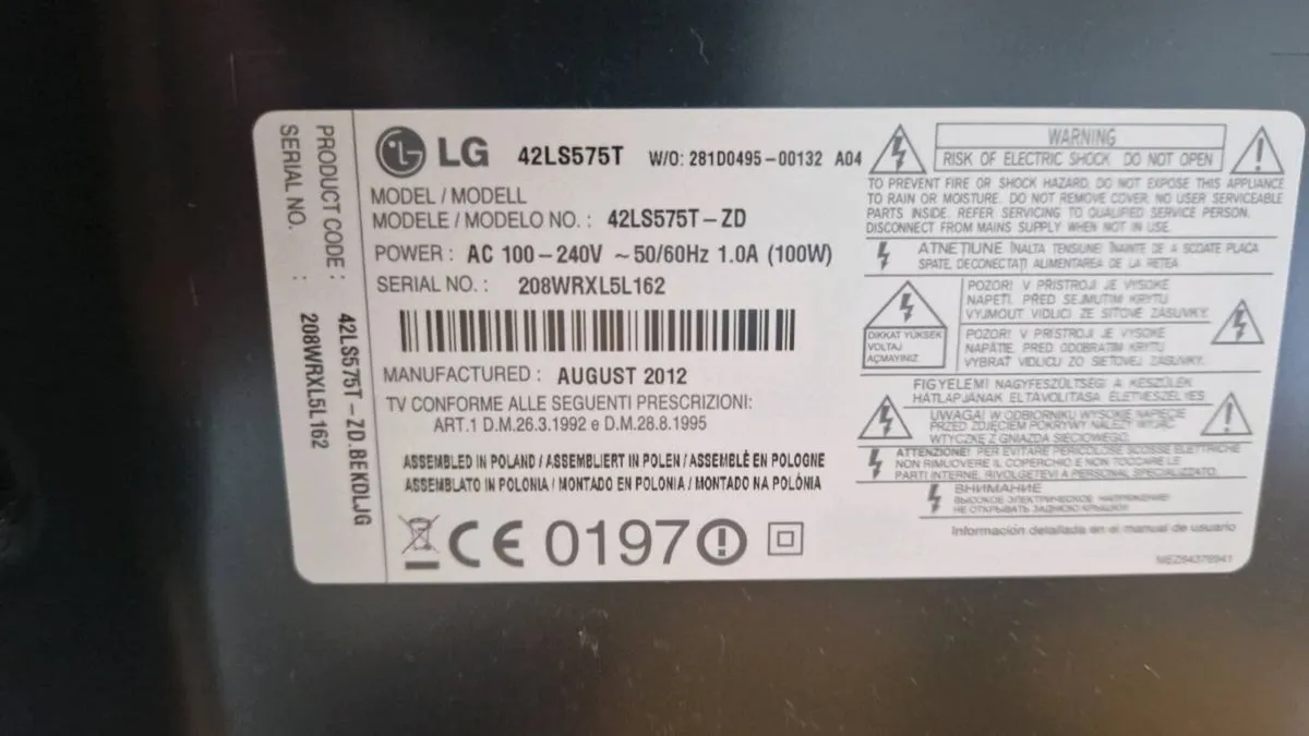 TV LG 42inch - Image 2