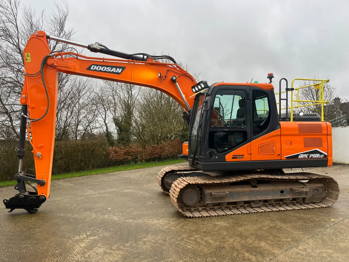 2022 Doosan DX140LC-7 (New Model) 4200Hrs - MULLAN - Image 1