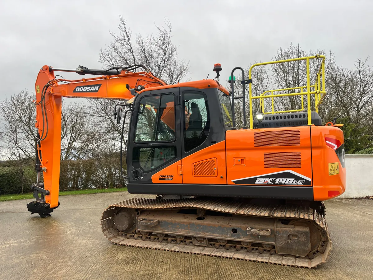 2022 Doosan DX140LC-7 (New Model) 4200Hrs - MULLAN - Image 3