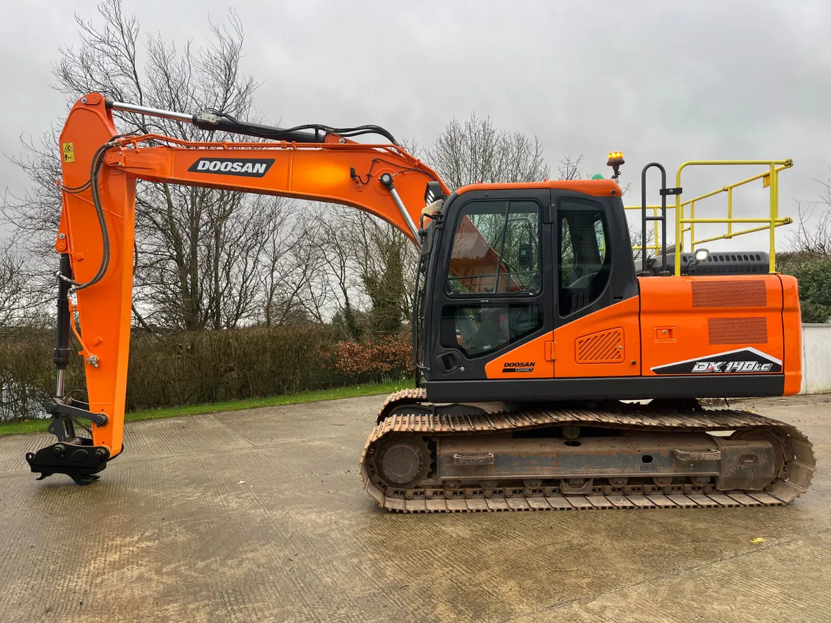 2022 Doosan DX140LC-7 (New Model) 4200Hrs - MULLAN - Image 2