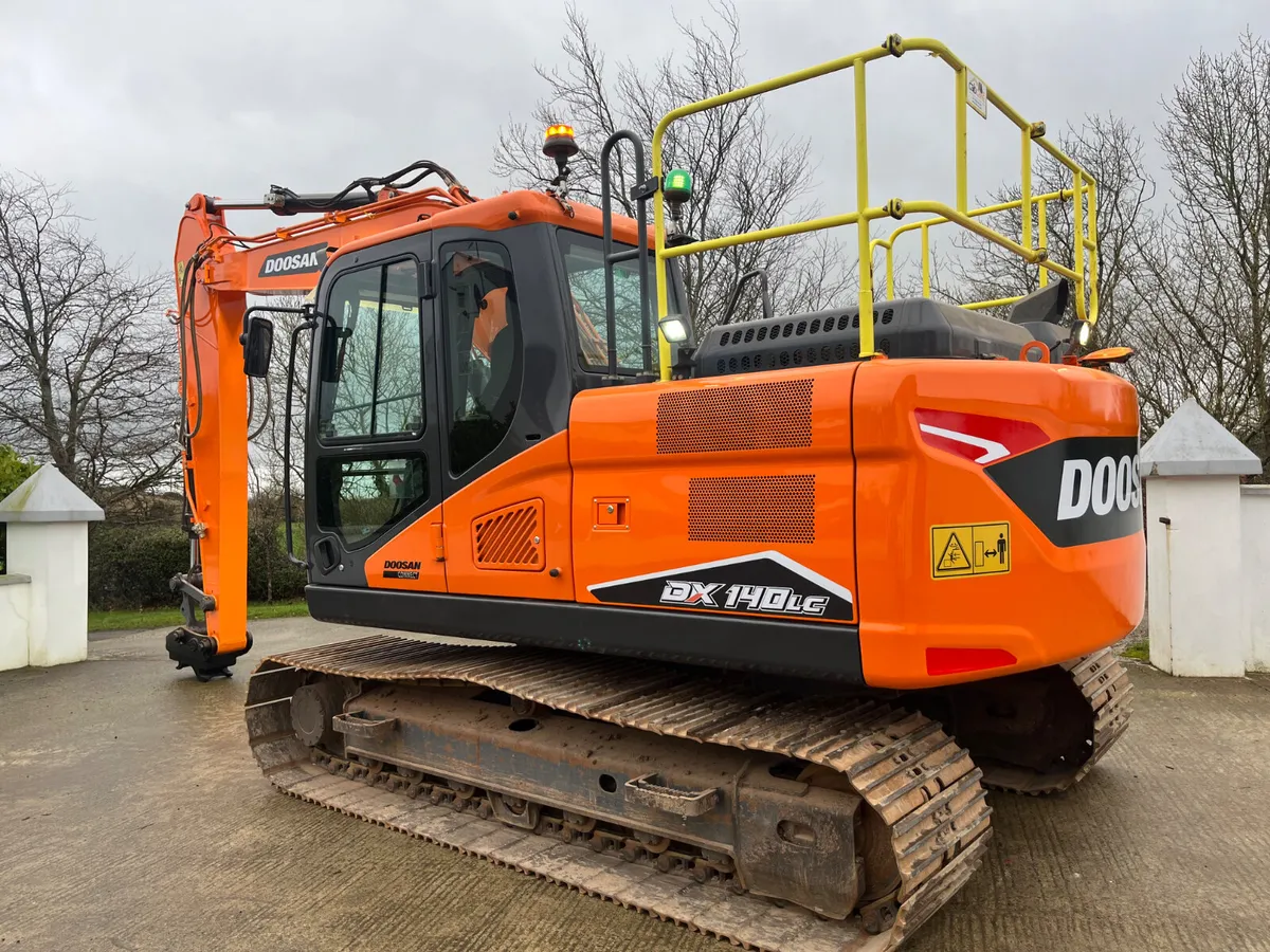 2022 Doosan DX140LC-7 (New Model) 4200Hrs - MULLAN - Image 4