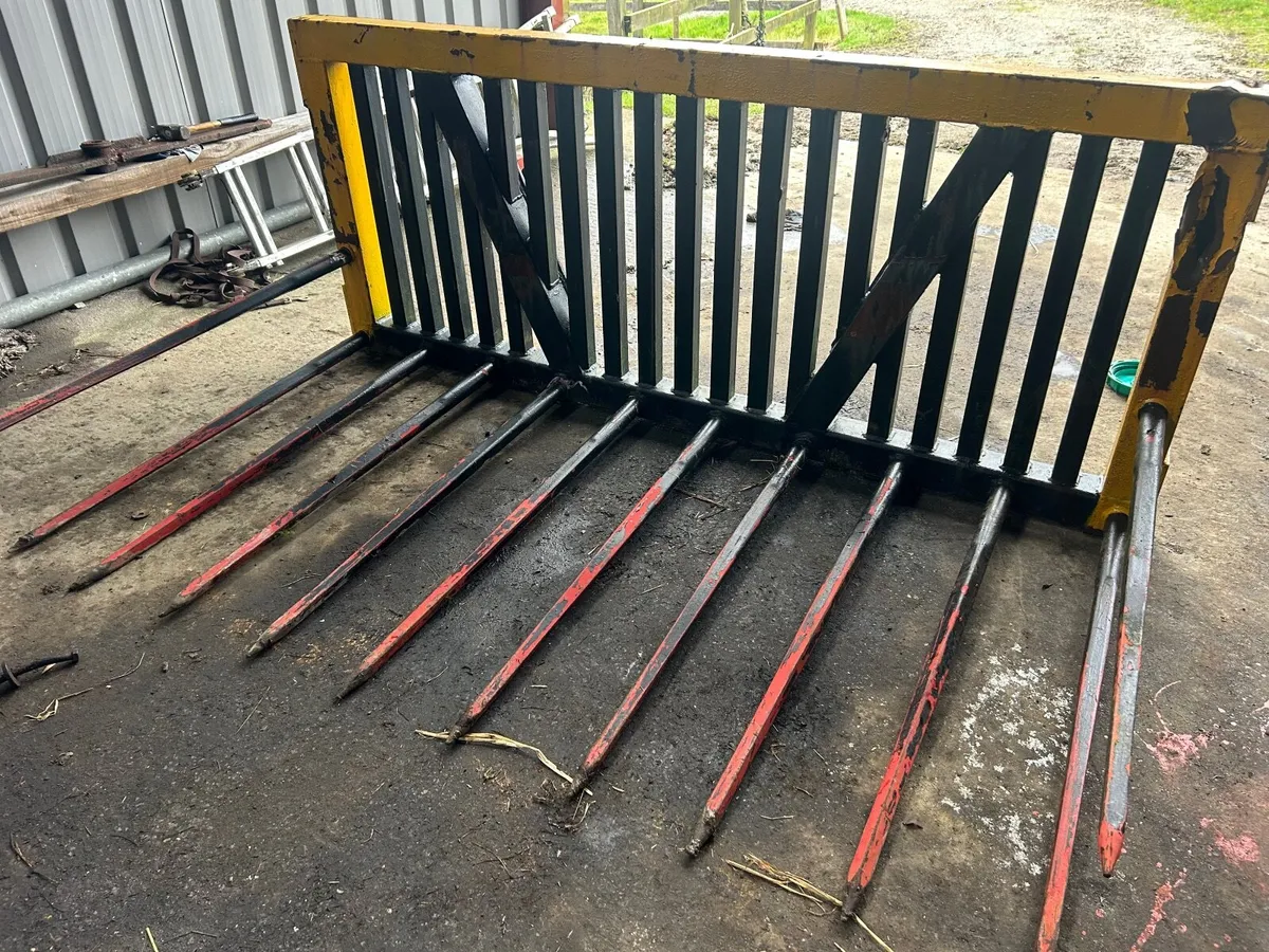 7ft silage/dung fork for sale - Image 3