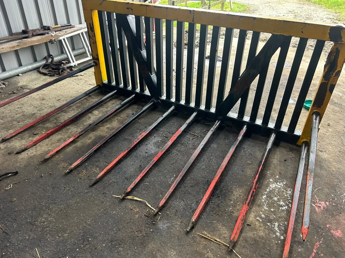 7ft silage/dung fork for sale - Image 4