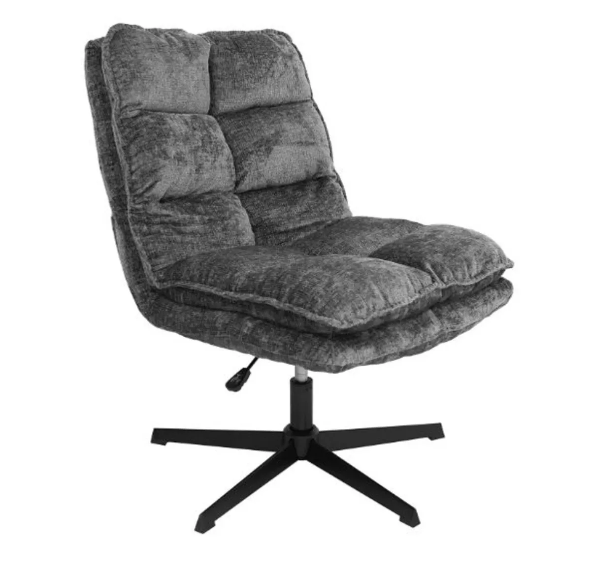 Luxury Swivel Chair with Ottoman - Image 3