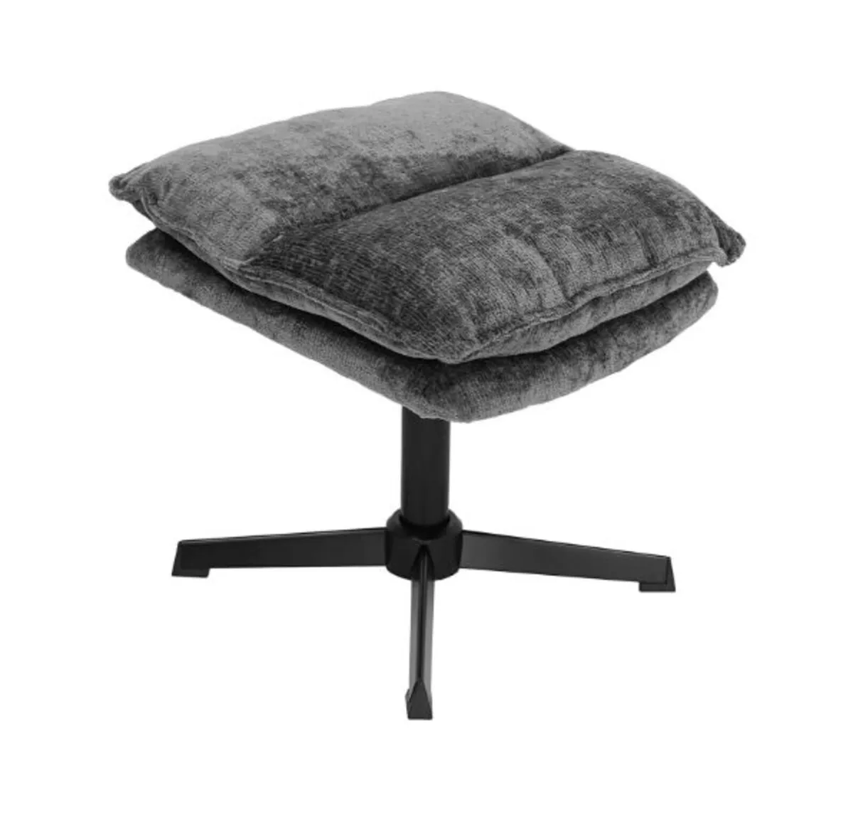 Luxury Swivel Chair with Ottoman - Image 4
