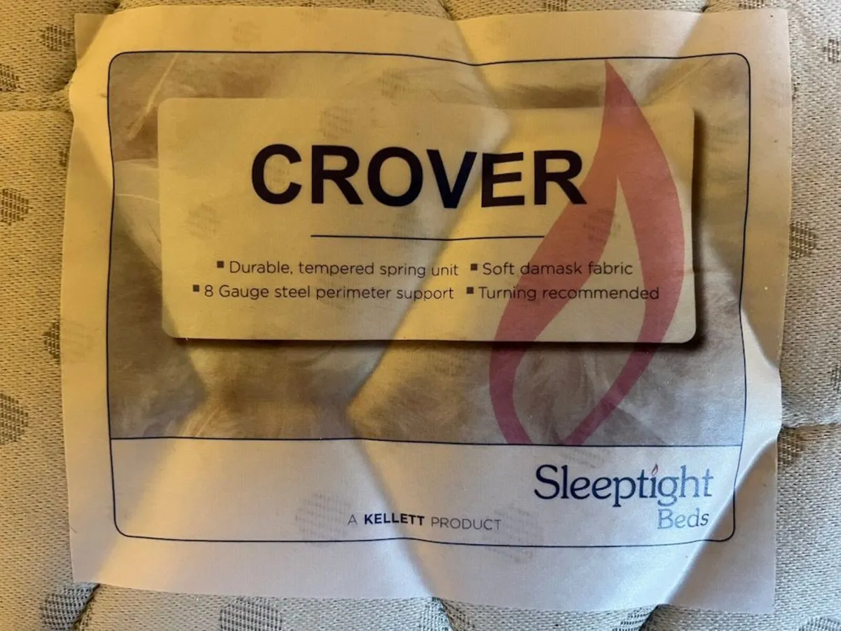 2 single Divan-bed-bases with Mattresses - Image 1