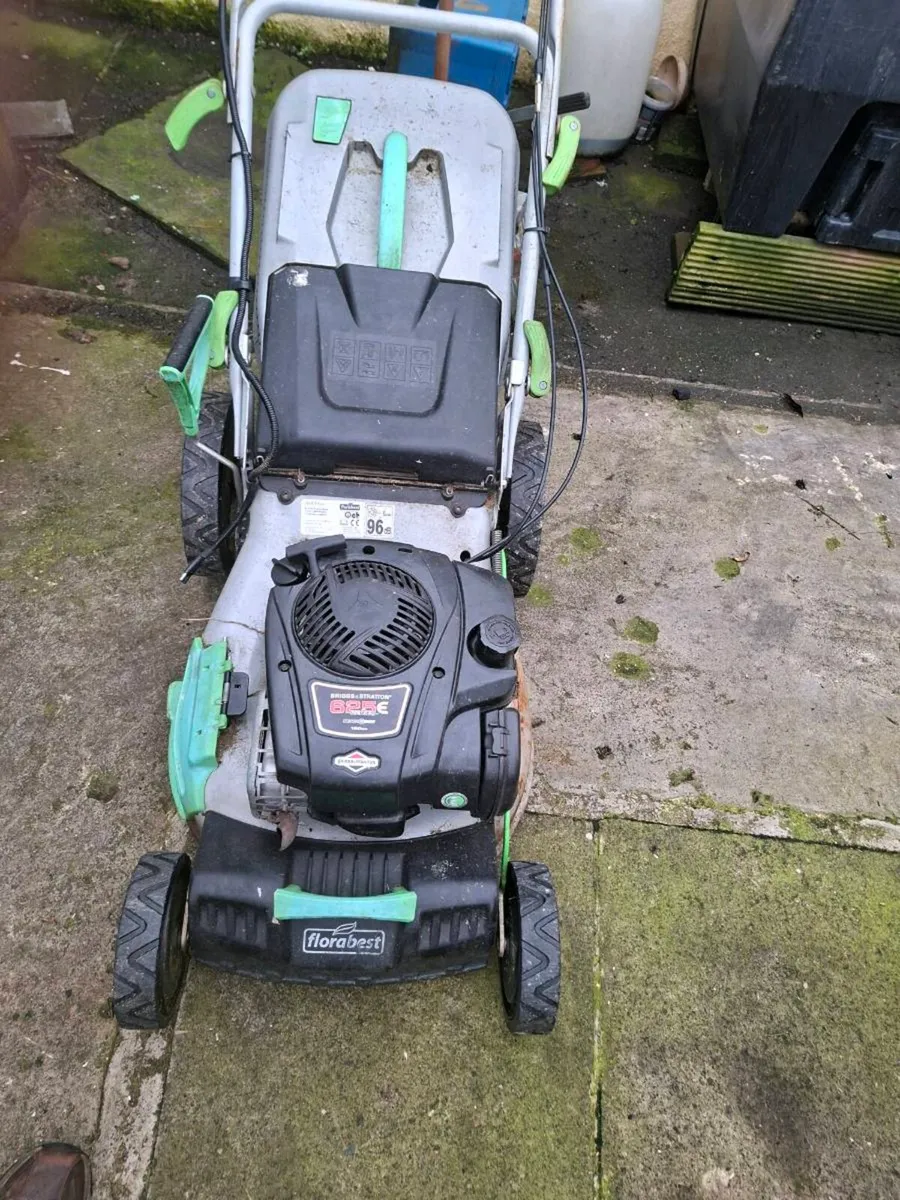 florabest  lawnmower push - Image 2