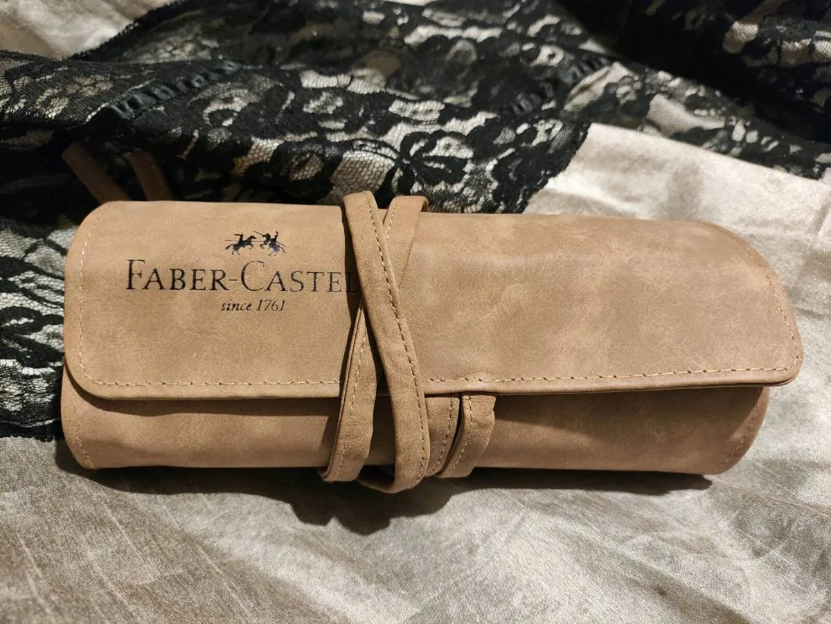 Faber‑Castell Roll‑Up Pencil Case — Fully Stocked - Image 2