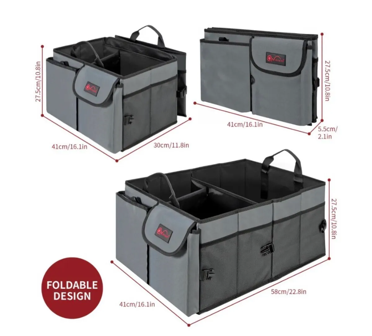 Car Boot Storage Organiser Case Tool Bag - Image 2