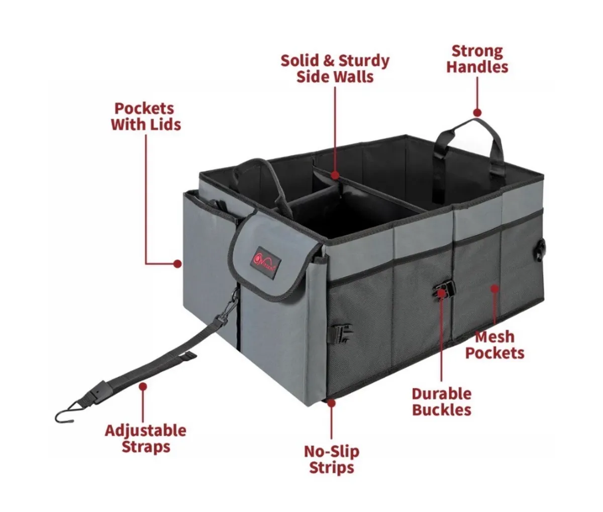 Car Boot Storage Organiser Case Tool Bag - Image 3