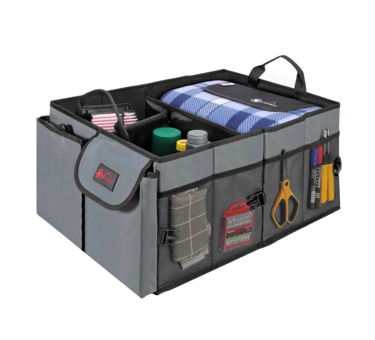 Car Boot Storage Organiser Case Tool Bag - Image 4