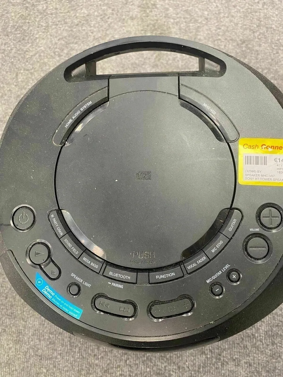 Sony MHC-V07 Bluetooth + CD Tower Speaker - Image 4