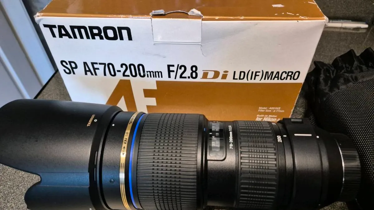 Tamron 70-200 mm AF-S Lens For Nikon - Image 2