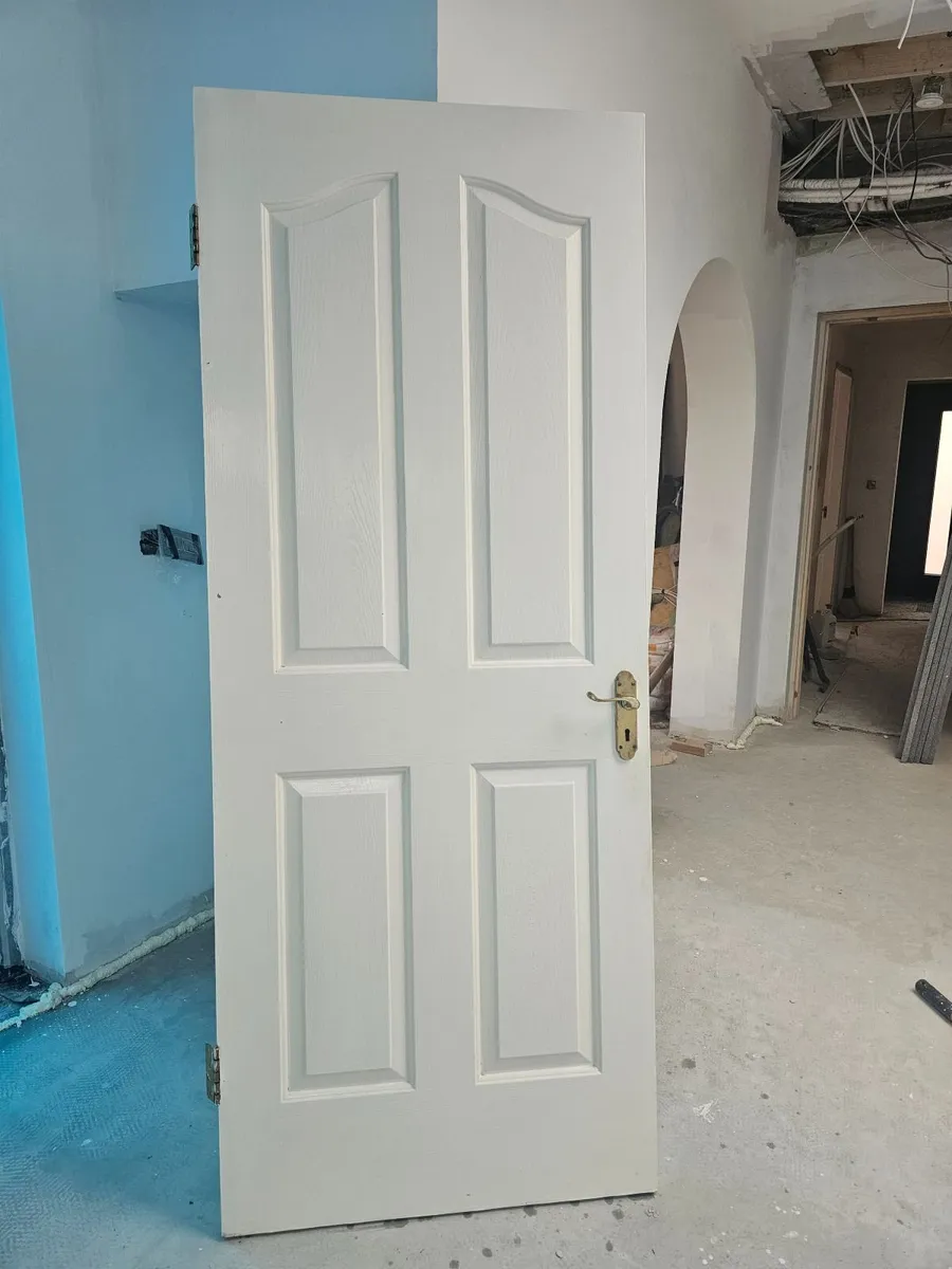 White internal doors