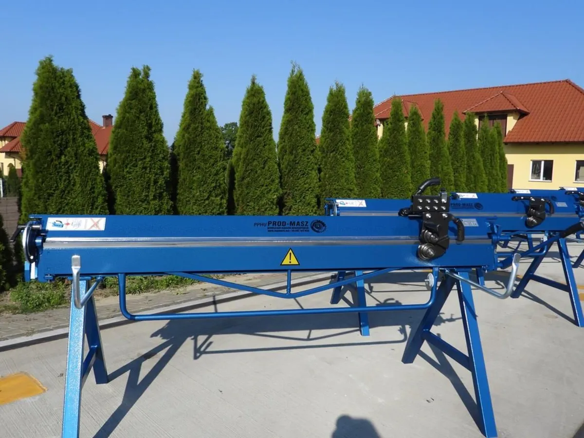 Sheet metal folder 2m + cutter NEW machine press - Image 1
