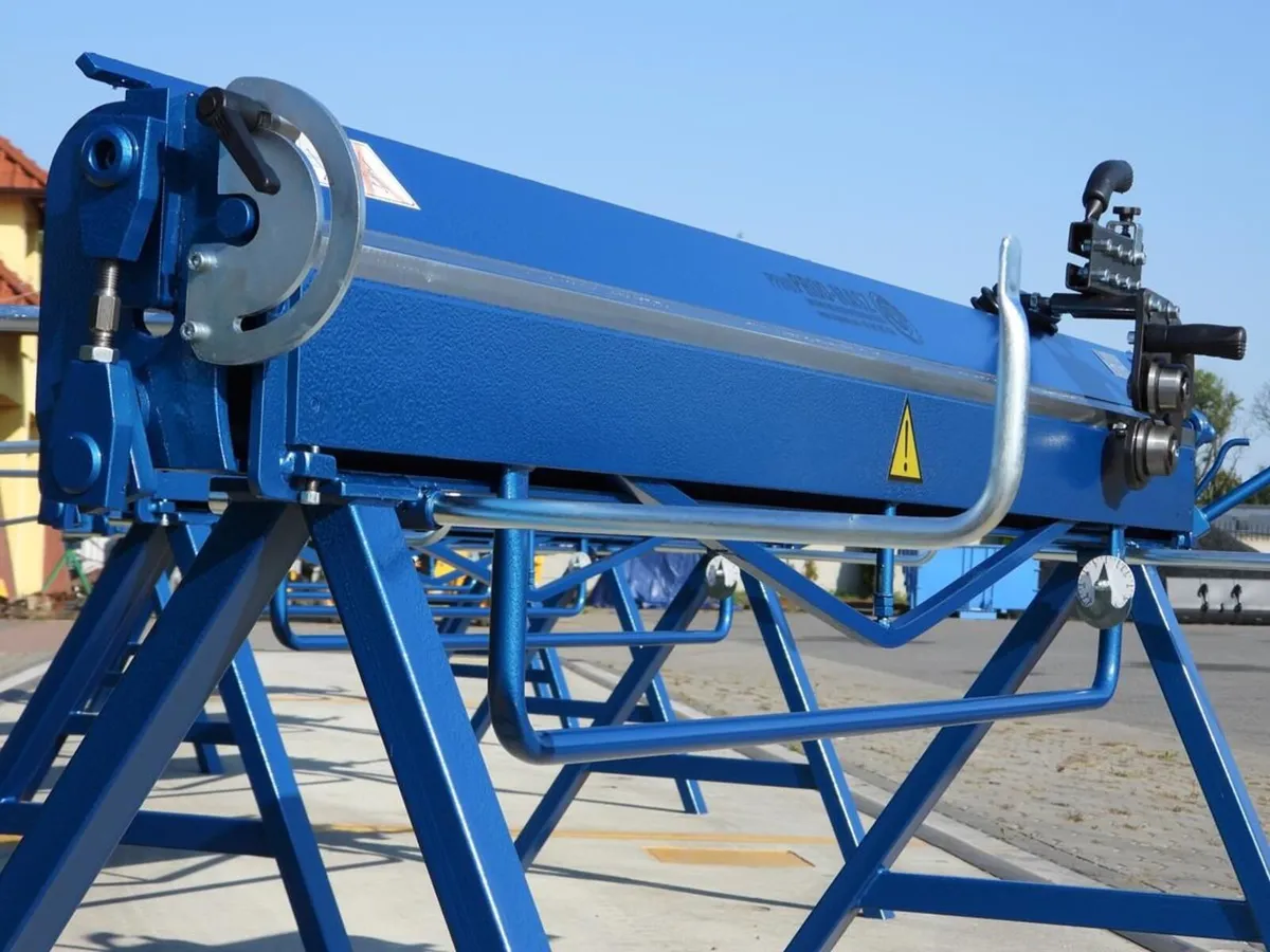 Sheet metal folder 2m + cutter NEW machine press - Image 4