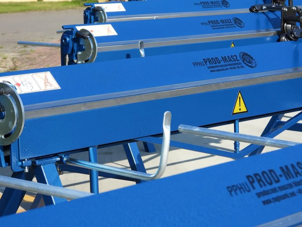 Sheet metal folder 2m + cutter NEW machine press - Image 3