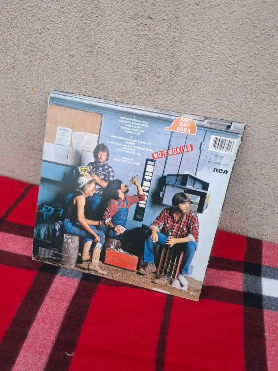 Alabama  40h a week vinyl lp - Image 2