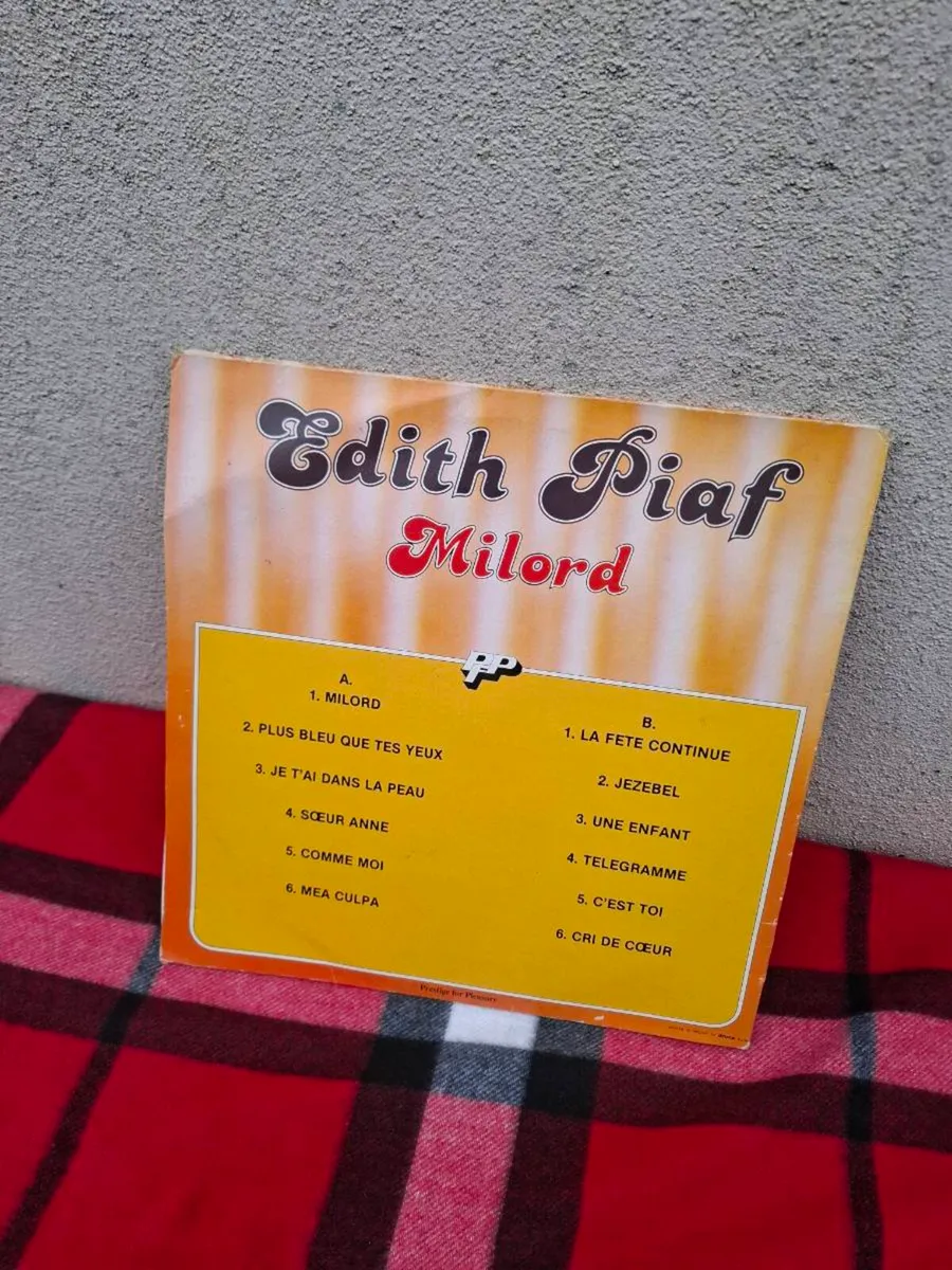 Edith piaf vinyl lp - Image 2