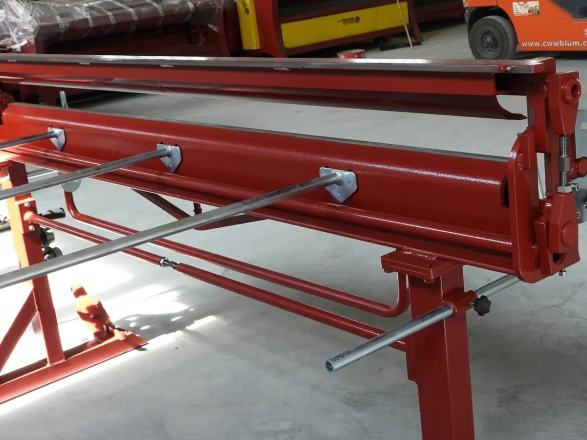 Portable sheet metal folder RED LIGHT 2m 160* - Image 4