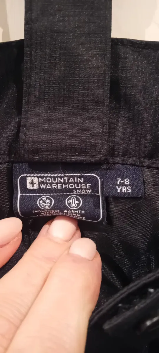 Childs ski trousers and boots - Image 3