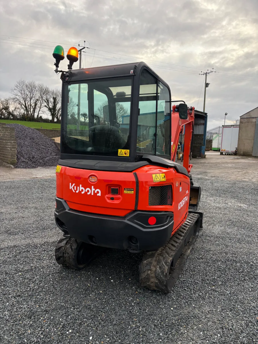 2020 Kubota KX27-4 Low Hours Finance Arranged - Image 3