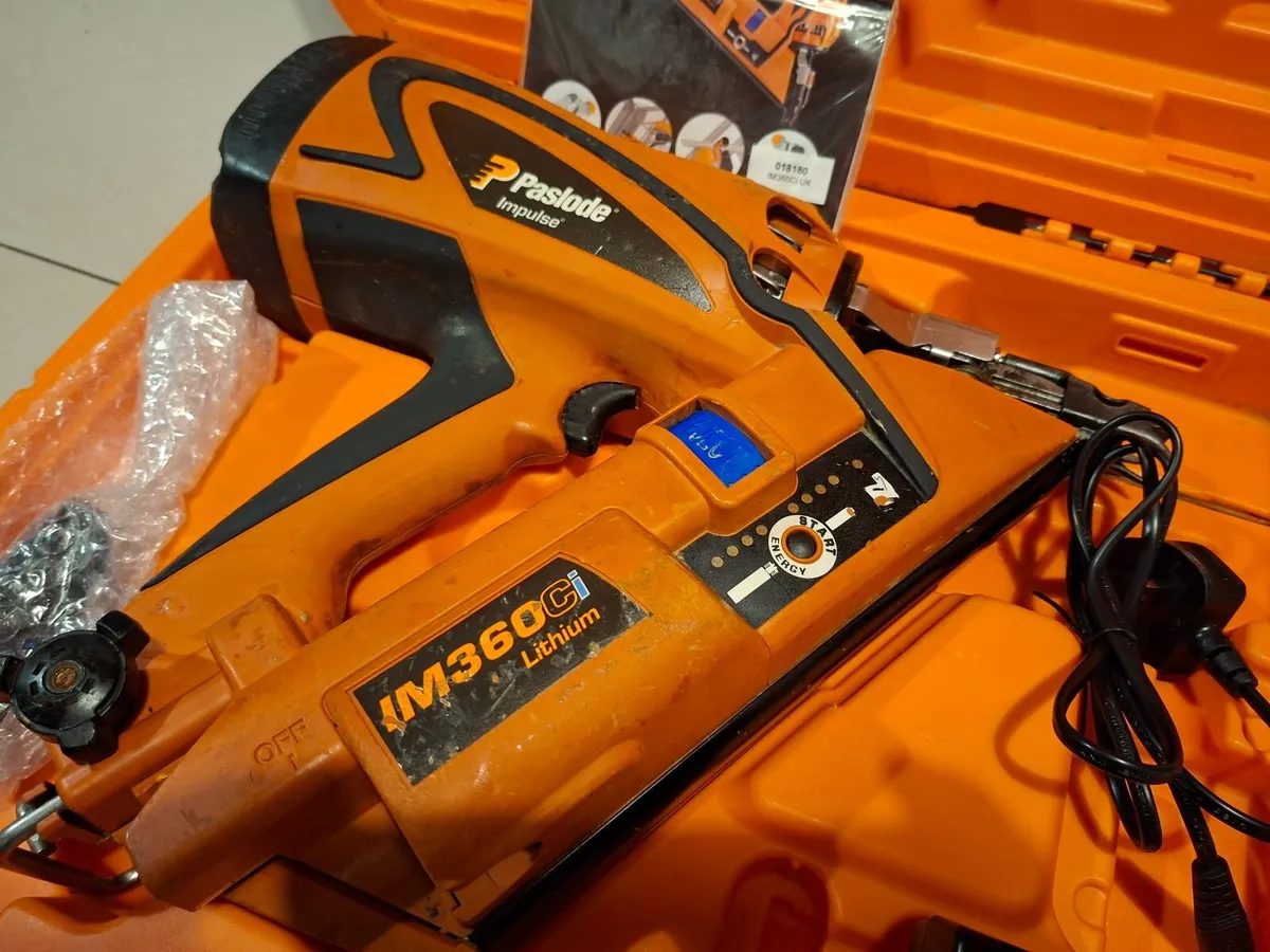 Paslode IM360CI 1st Fix Nail Gun "Fully Serviced" - Image 4