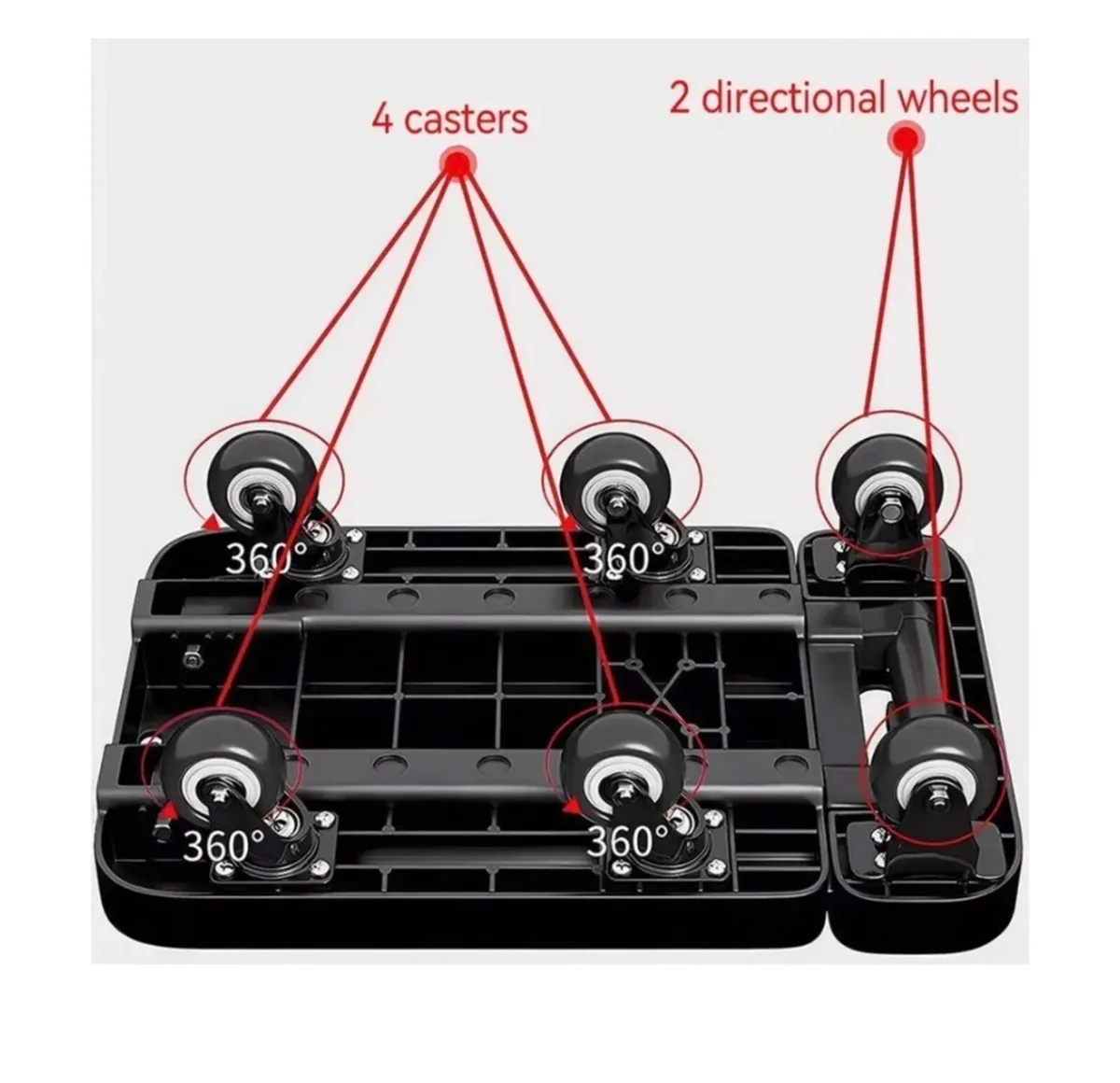 Heavy Duty Sack Trolley Folding Hand Cart NEW - Image 3