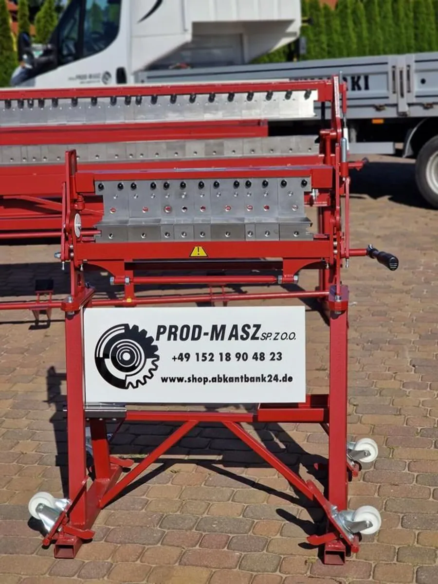 Segmented sheet metal folder 650mm box and pan - Image 1