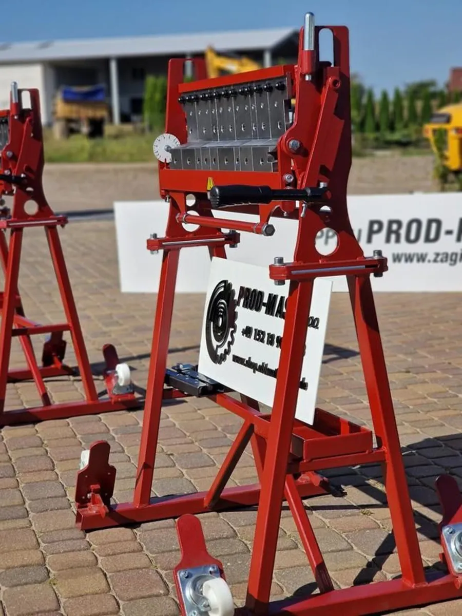 Segmented sheet metal folder 650mm box and pan - Image 4