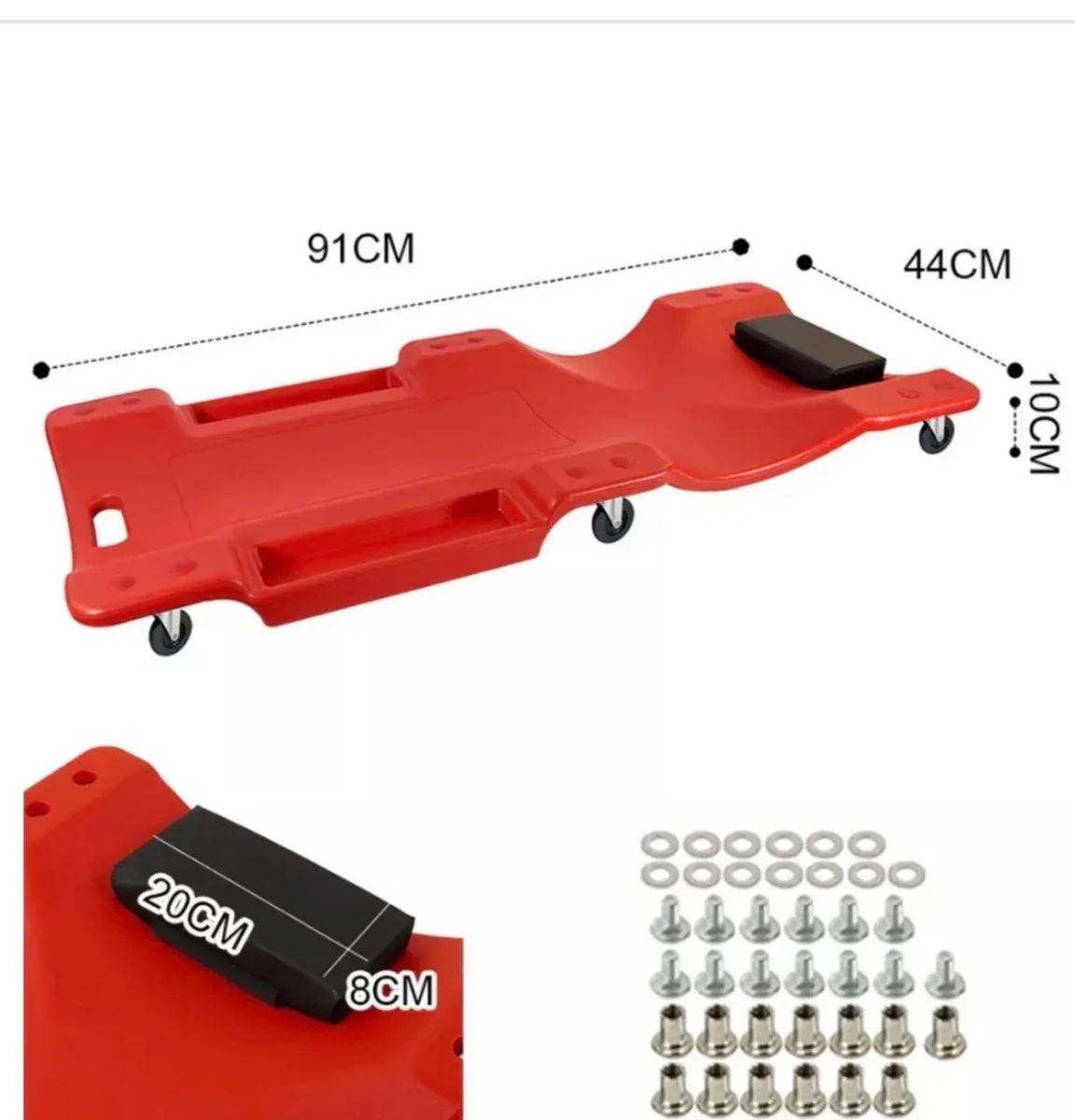 40” inch Rolling Mechanics Creeper Board NEW - Image 2