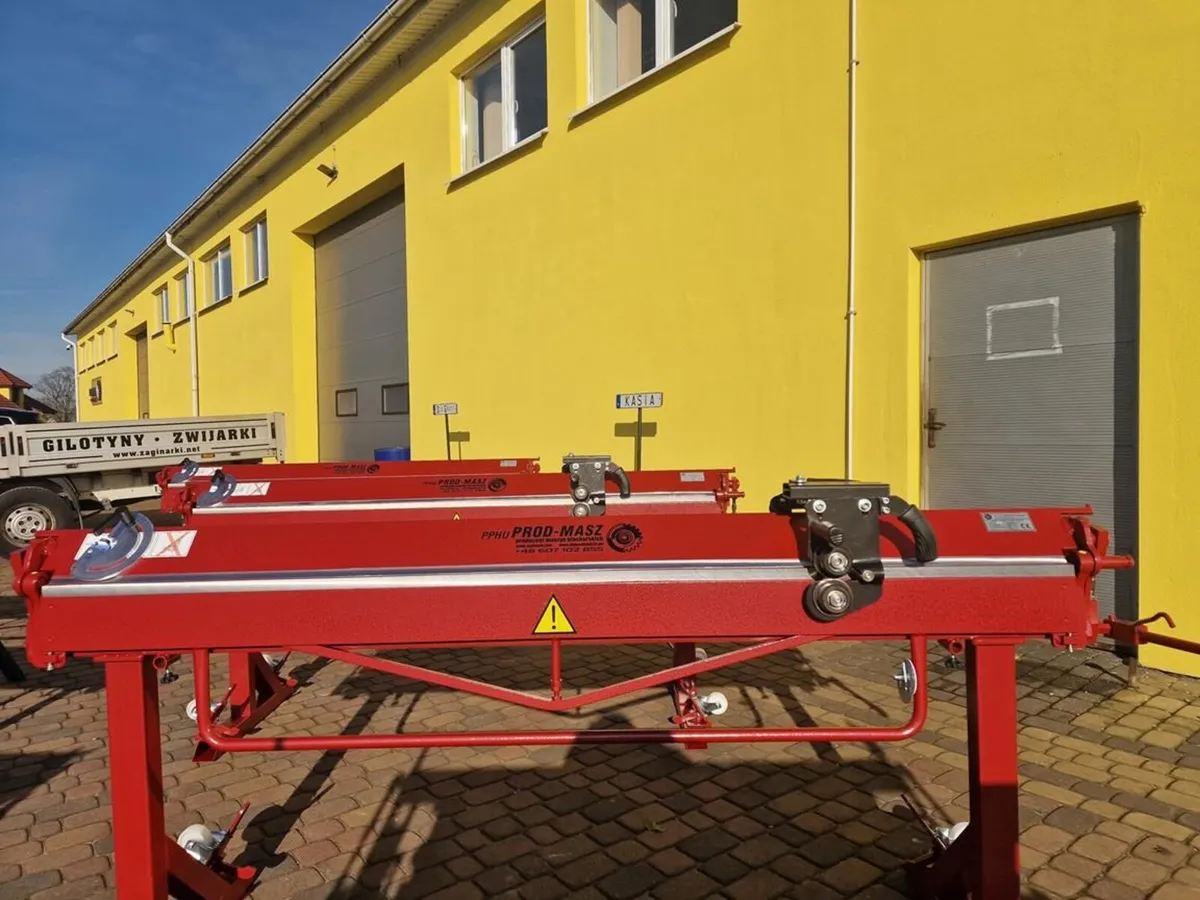 2m portable sheet metal folder ZGR-2000T/0.8 press - Image 3