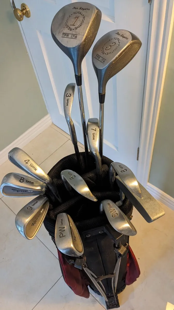 Full set of Golf Clubs with Golf Bag. - Image 2
