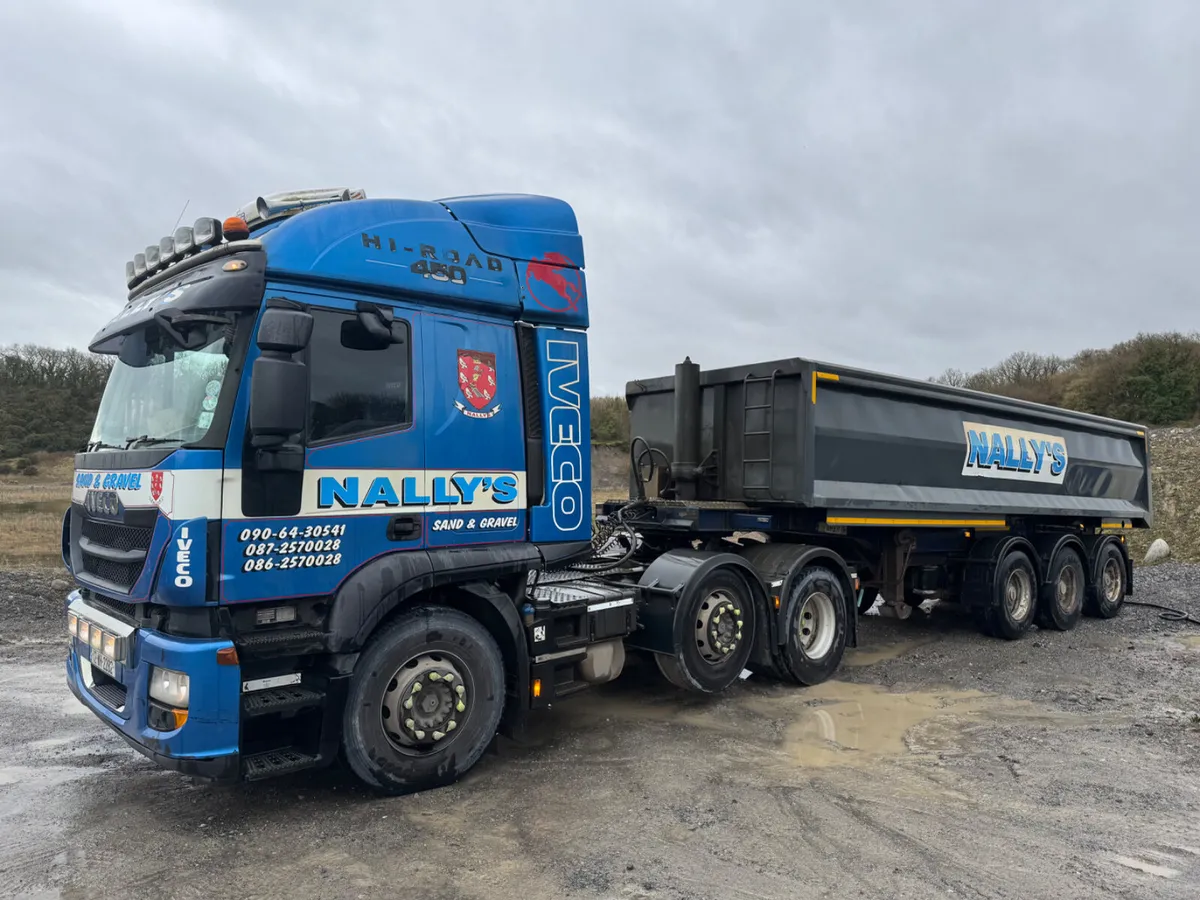 Iveco Stralis 2012 Artic/ Dennison Sliding Trailer - Image 2