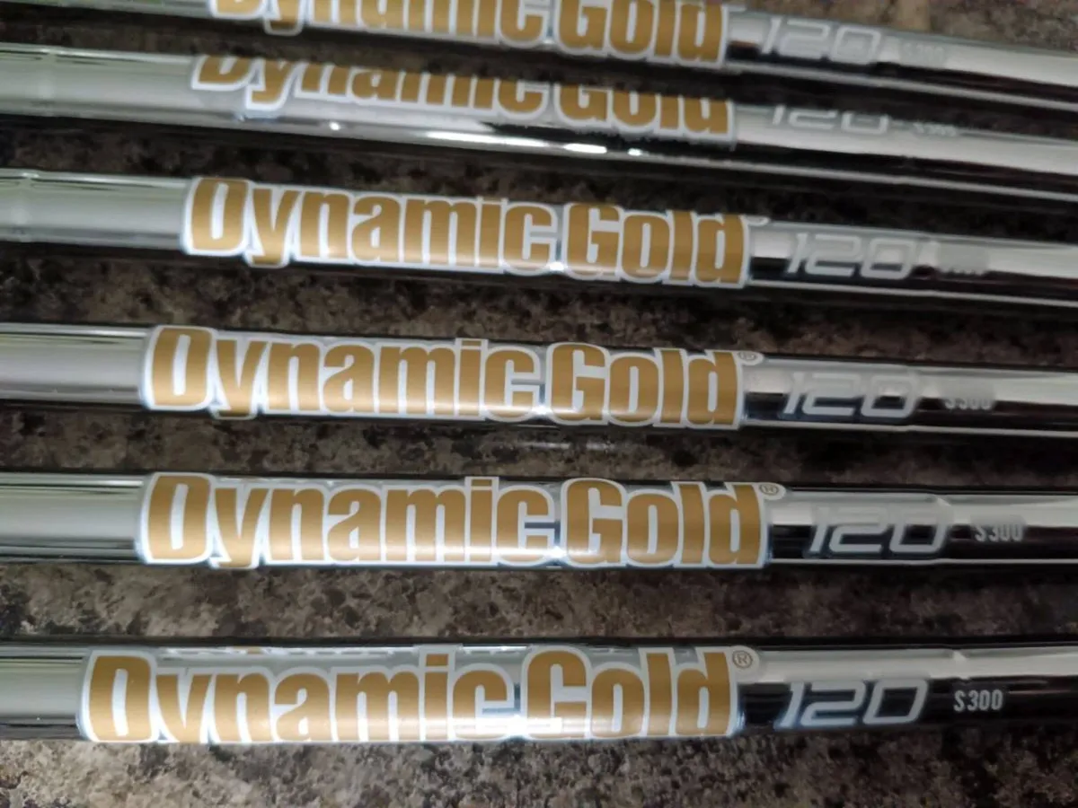 Dynamic Gold S300 120 shafts. Brand New. - Image 2