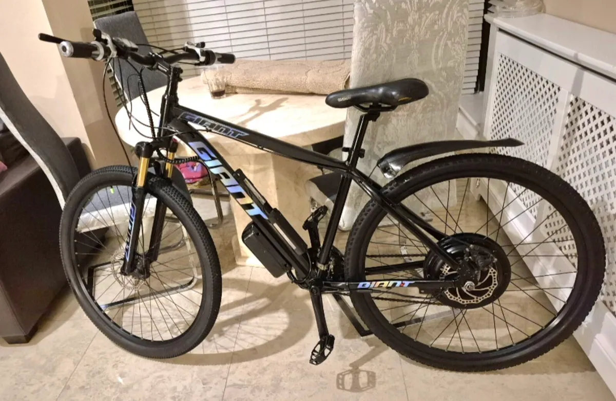 ADULTS GIANT 29 INCH 1000W ELECTRIC CRUISER BIKE N - Image 1