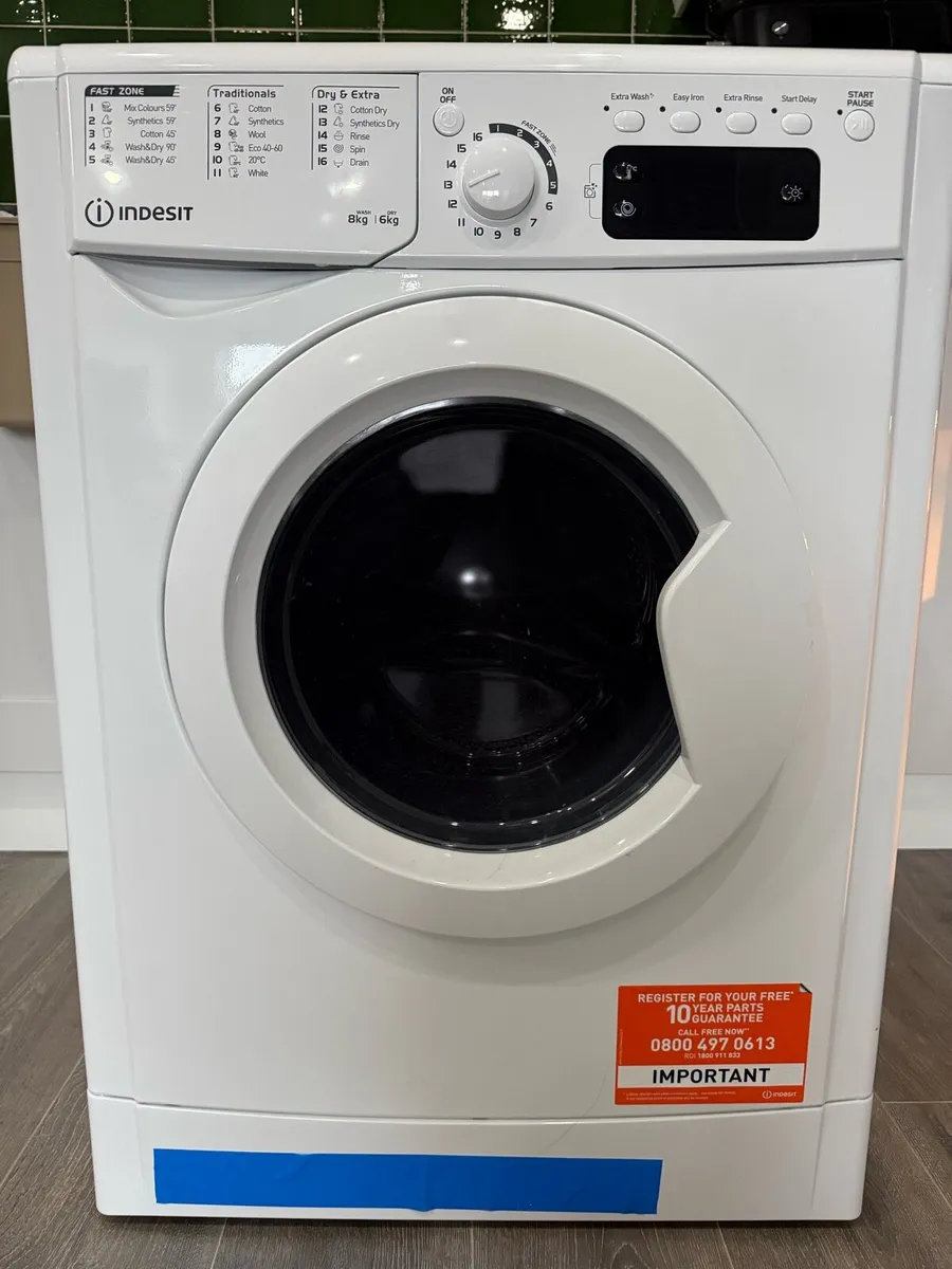 Indesit 8kg Washer/6kg Dryer