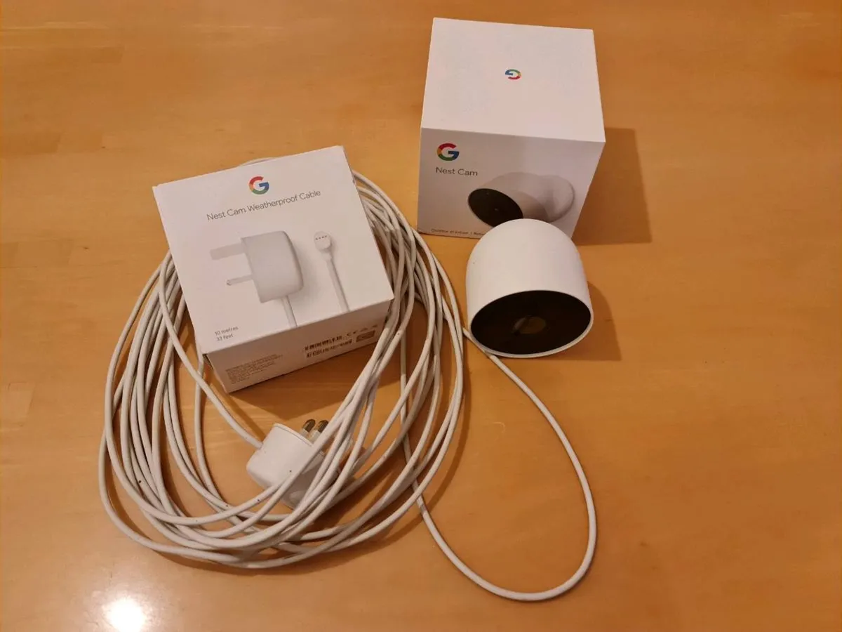 Google Nest Camera and extended cable - Image 3