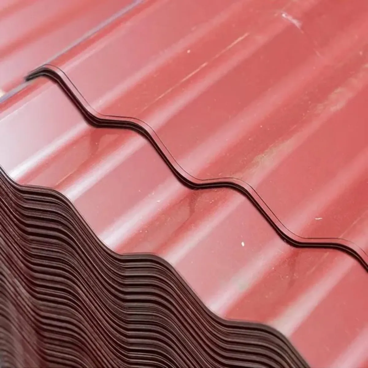 NEW OXIDE RED ROOF SHEETING & cladding