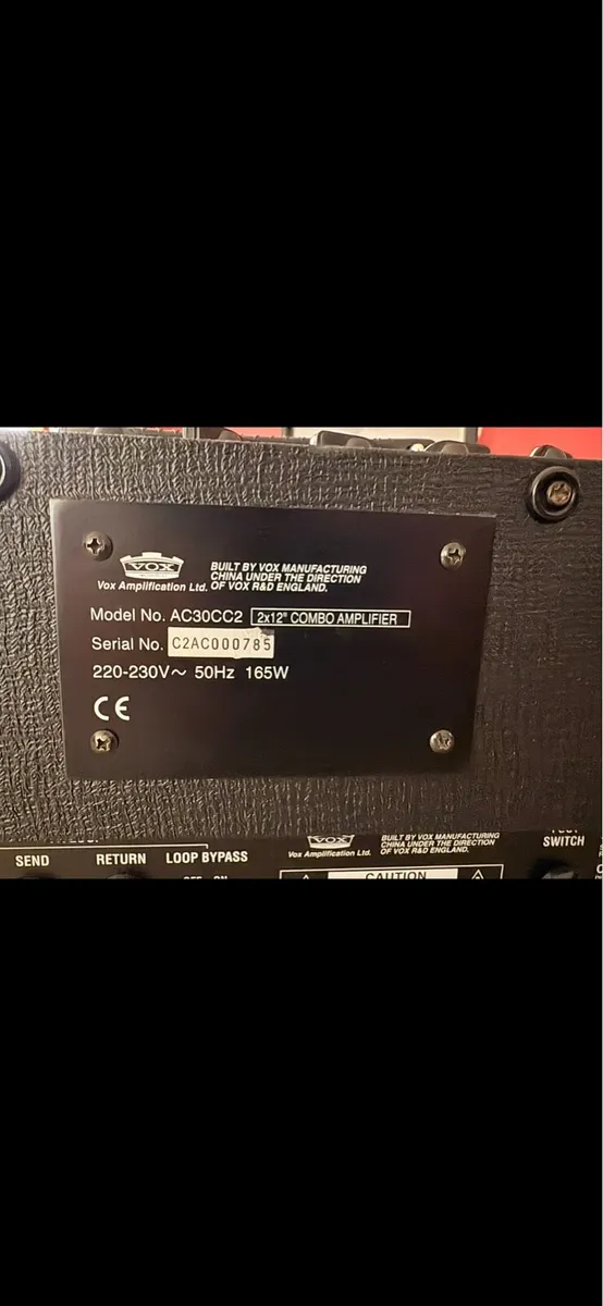 VOX AC30 CC2 - Image 4
