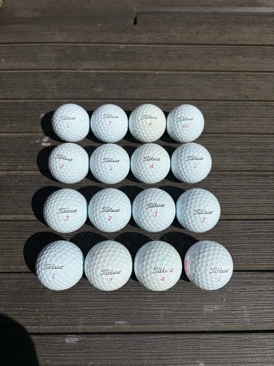20 Titliest (Prov1x) Golf Balls
