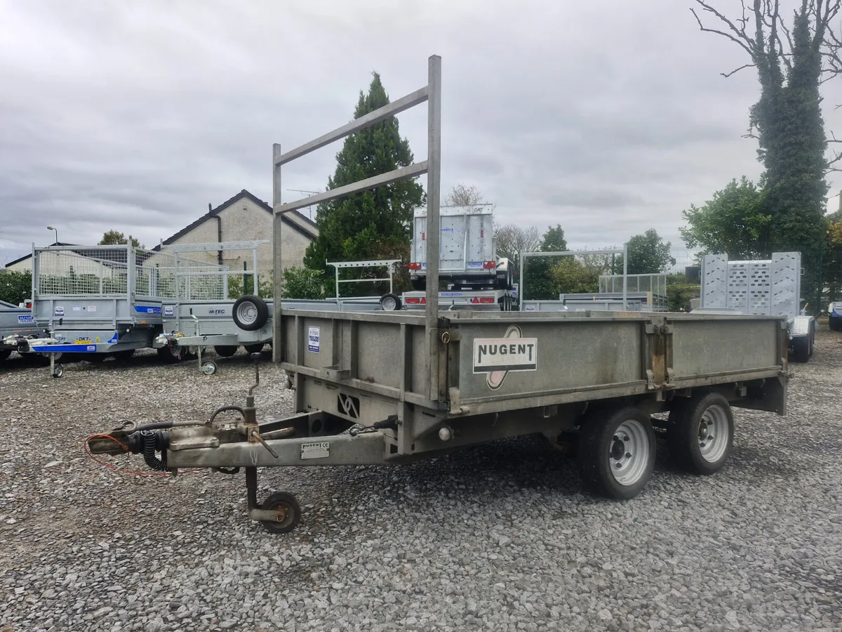 NUGENT   10' x 5'9"  DROPSIDES TRAILERS - Image 2