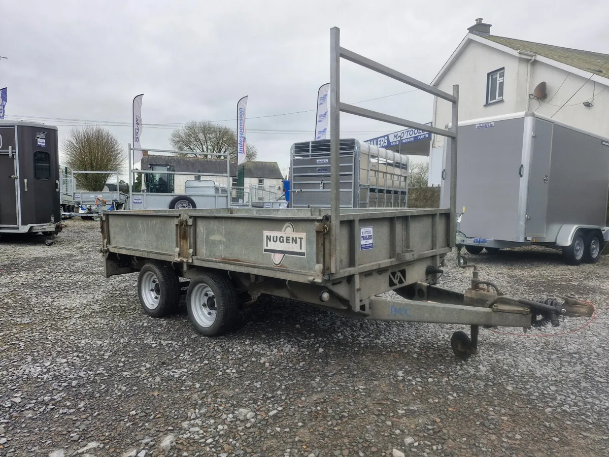 NUGENT   10' x 5'9"  DROPSIDES TRAILERS - Image 1