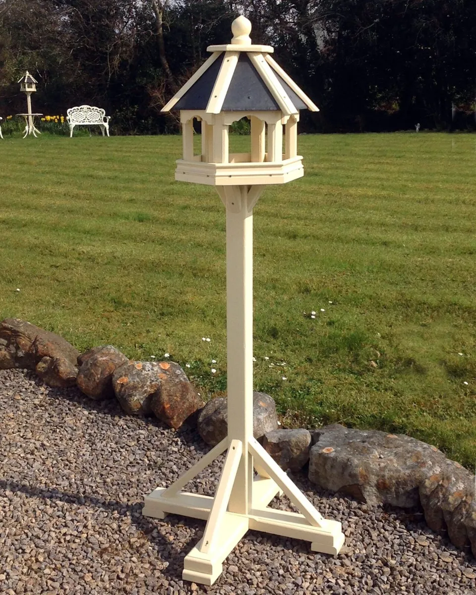 Bird Table feeders Slated Roof - colour choices. - Image 3